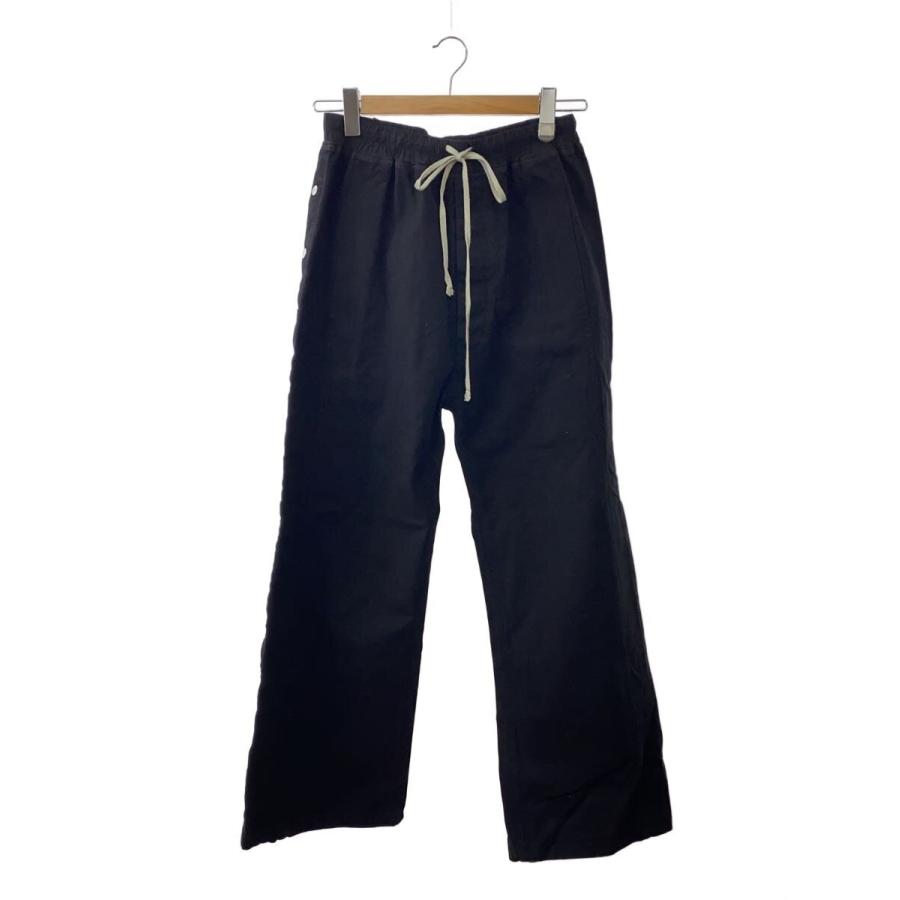RICK OWENS DRKSHDW◇25SS/PUSHER PANTS/色褪せ有/S/コットン/BLK
