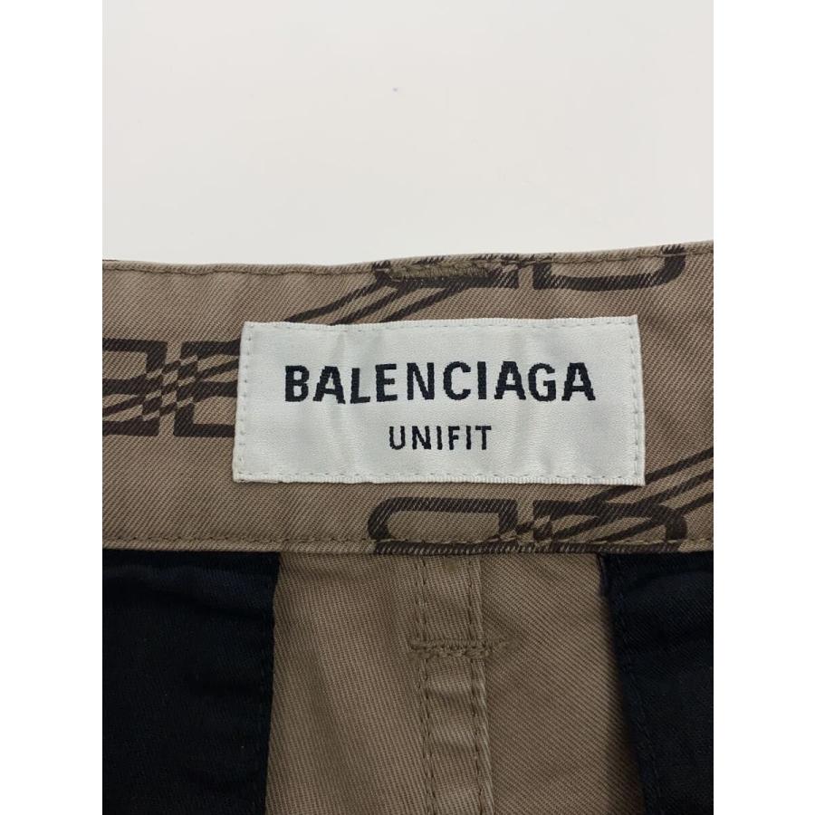 BALENCIAGA◇22AW/BBモノグラム/2WAYカーゴパンツ/ダメージ加工/M 