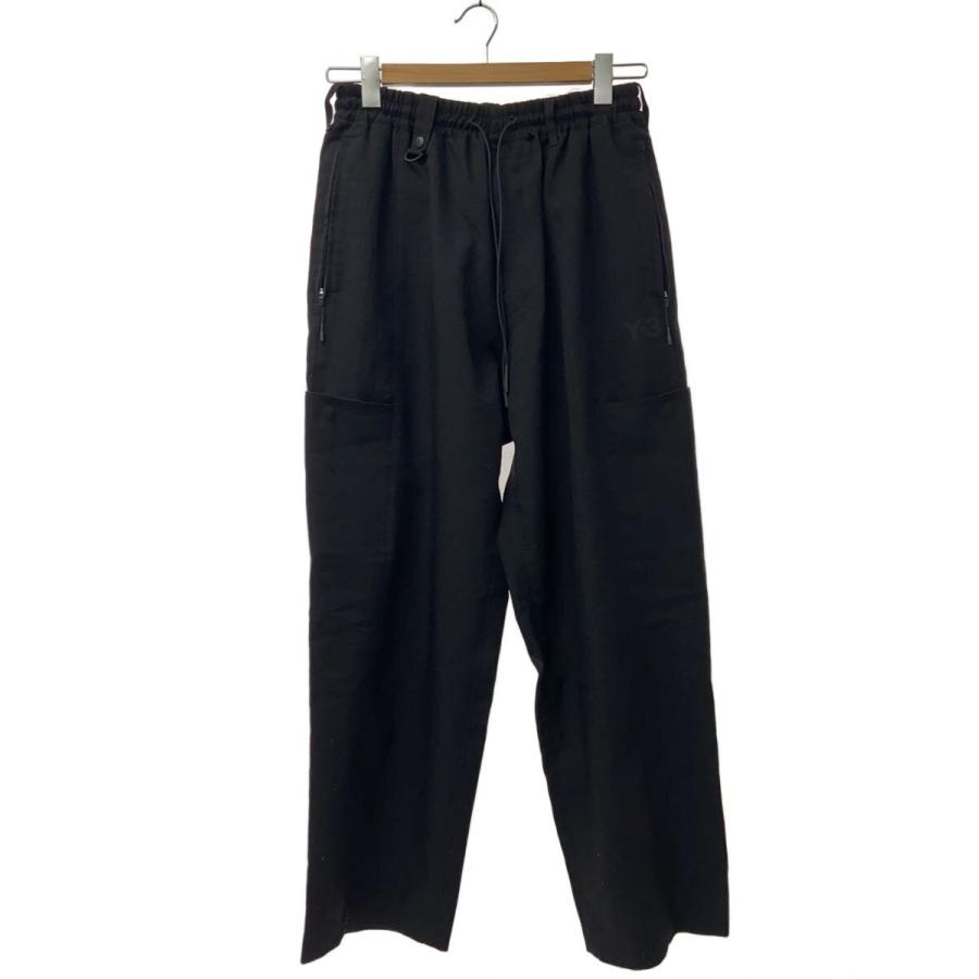 美品　Y-3 ブラック パンツ　S Y-3◇M CLASSIC SPORT UNIFORM PANTS/カーゴパンツ/XS/ブラック/HB3465