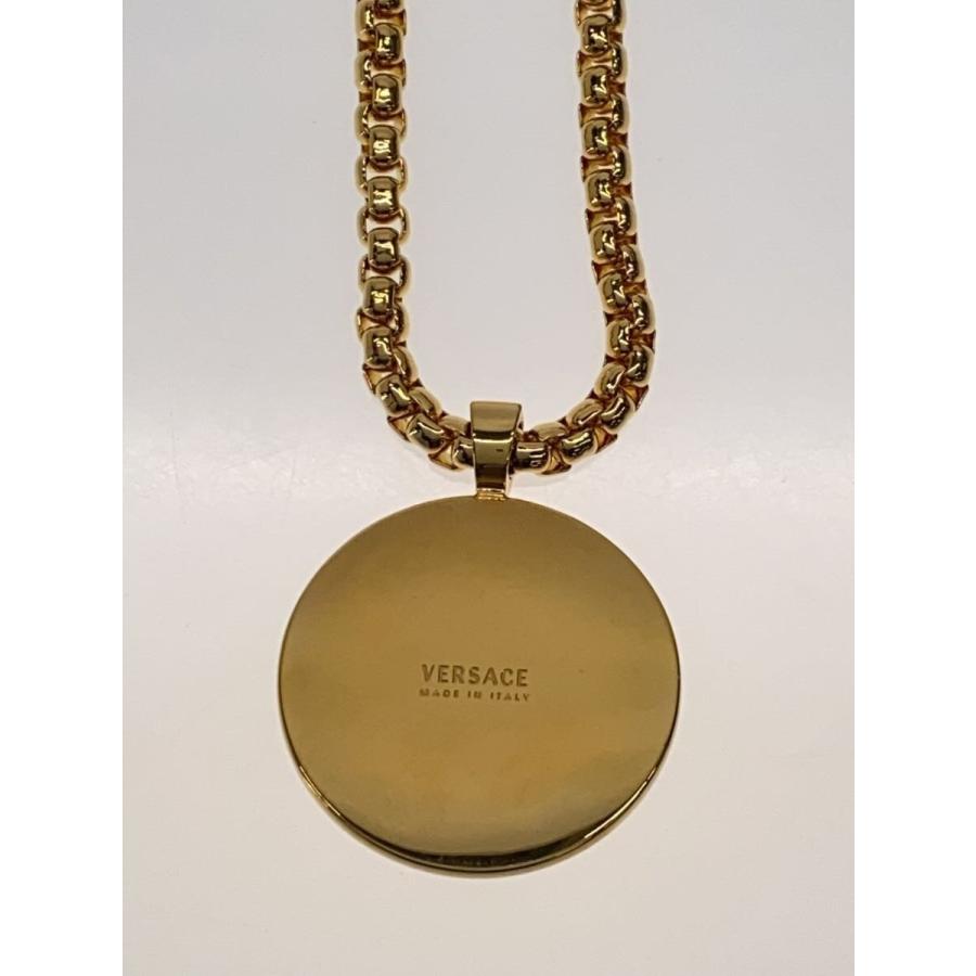 VERSACE◇メデューサ メダリオン/ネックレス/GLD/トップ有 : セカンド
