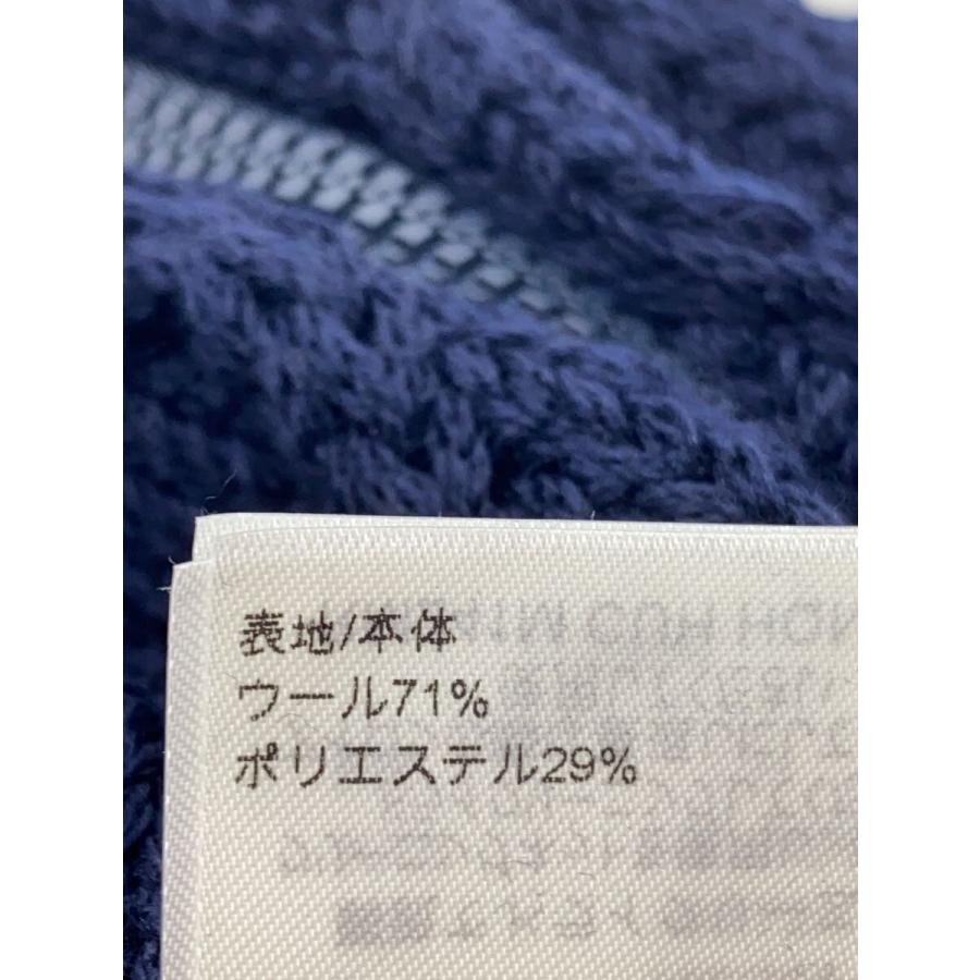 LOUIS VUITTON◆24SS/テクニカルウール ジップアップニットブルゾン/カーディガン(厚手)/XL/ウール/NVY_4
