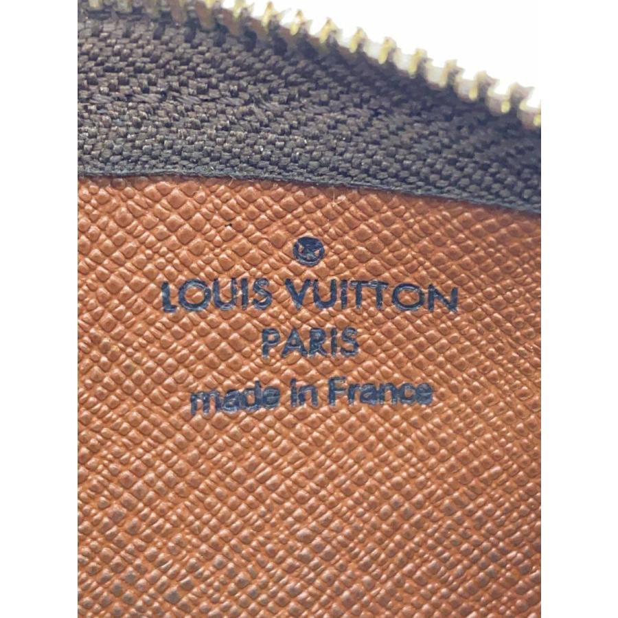 LOUIS VUITTON◇ポシェット・クレ_モノグラム・キャンバス/PVC/BRW
