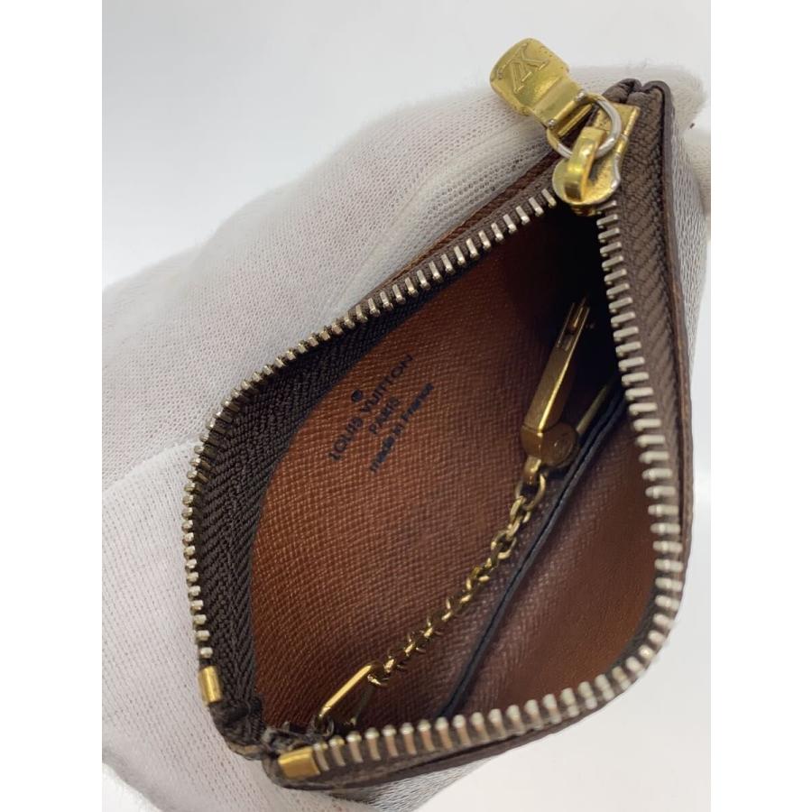 LOUIS VUITTON◇ポシェット・クレ_モノグラム・キャンバス/PVC/BRW