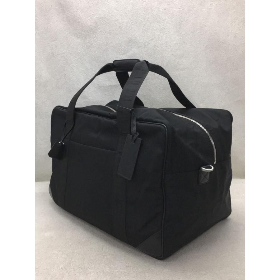 dunhill◇ボストンバッグ/キャンバス/BLK/無地 : セカンド