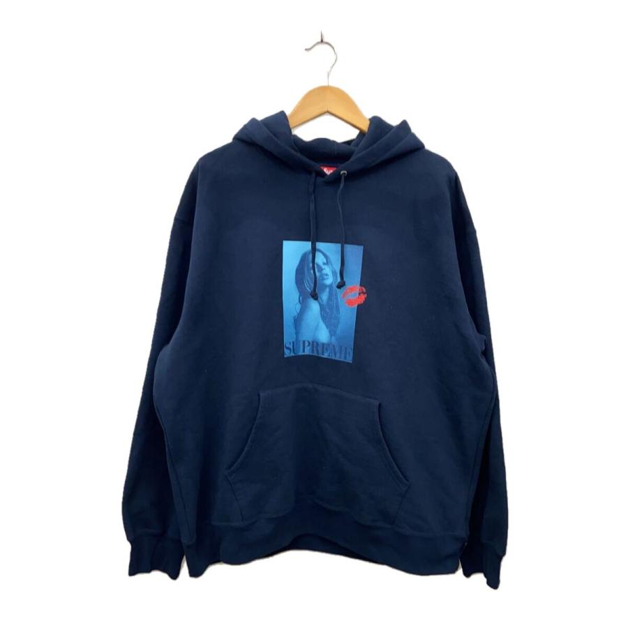 Supreme◇パーカー/XL/コットン/NVY/無地 : セカンドストリートYahoo