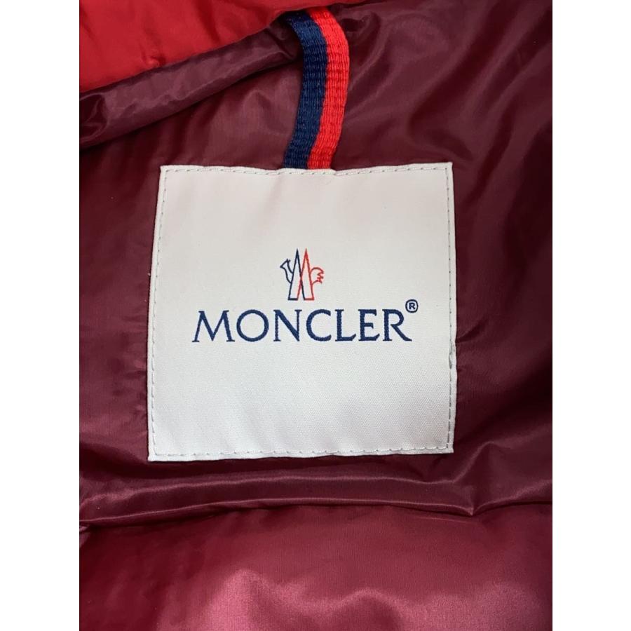 MONCLER◇ダウンベスト/--/ポリエステル/RED/D20914332949 53334