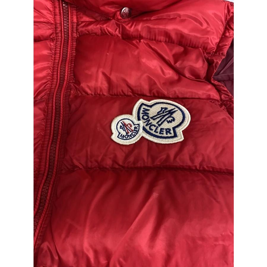 MONCLER◇ダウンベスト/--/ポリエステル/RED/D20914332949 53334