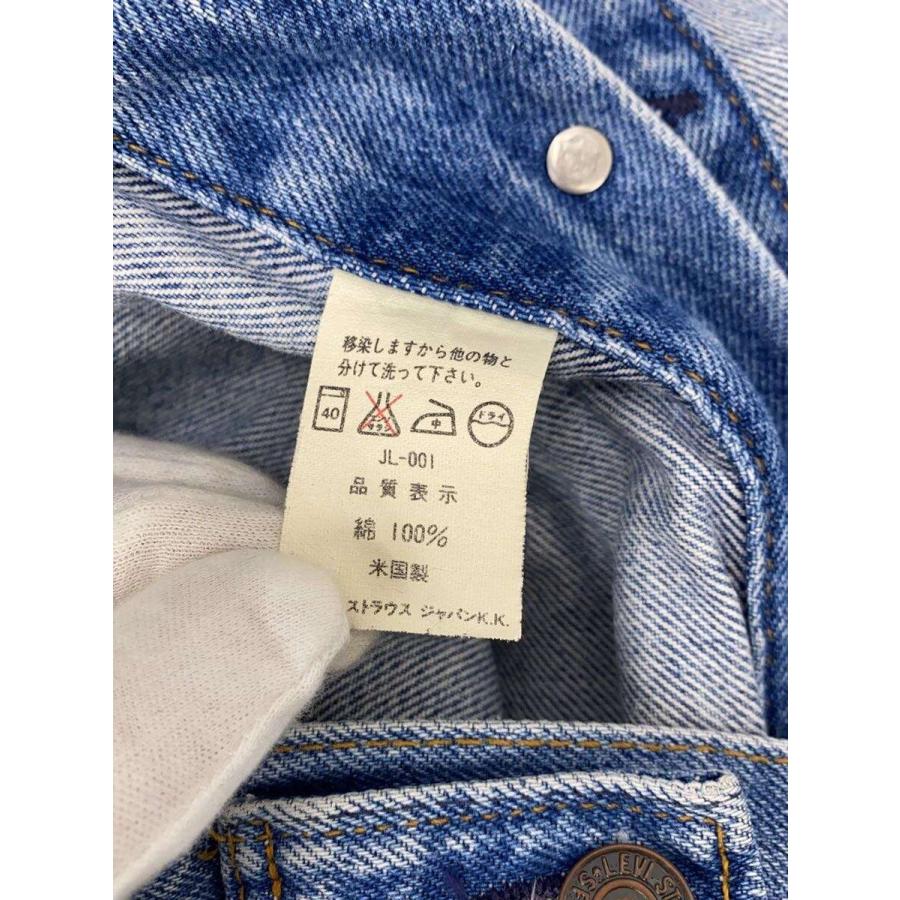 Levis リーバイス USA製 70506-0217 40 濃紺 デニム 美品 Levi's◇Gジャン/40/デニム/BLU/無地/70506-0217/USA製/状態考慮