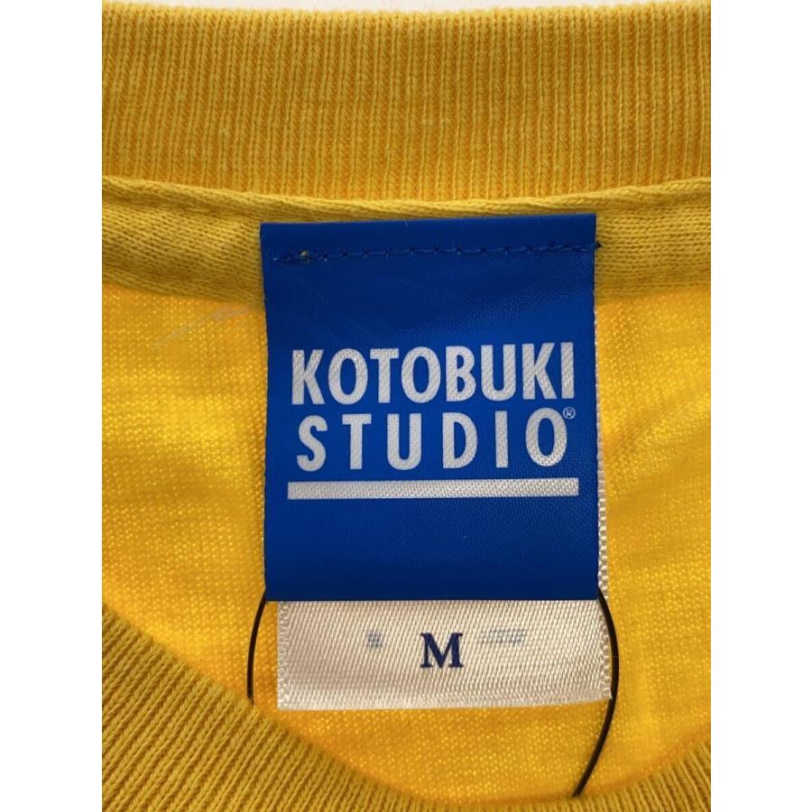 Tシャツ/M/コットン/YLW/KOTOBUKI studio/ストップひばりくん//｜ssol-shopping｜03