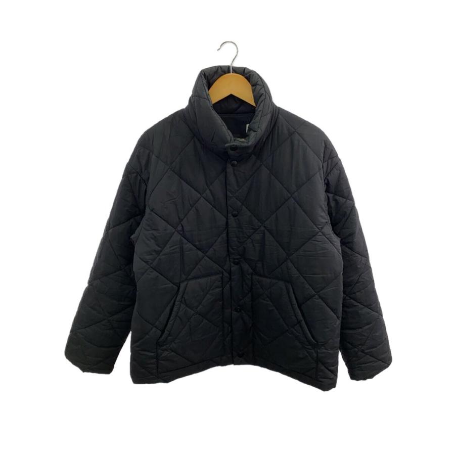UNUSED◇キルティングジャケット/2/ナイロン/BLK/US2261/22ss/QUILTING