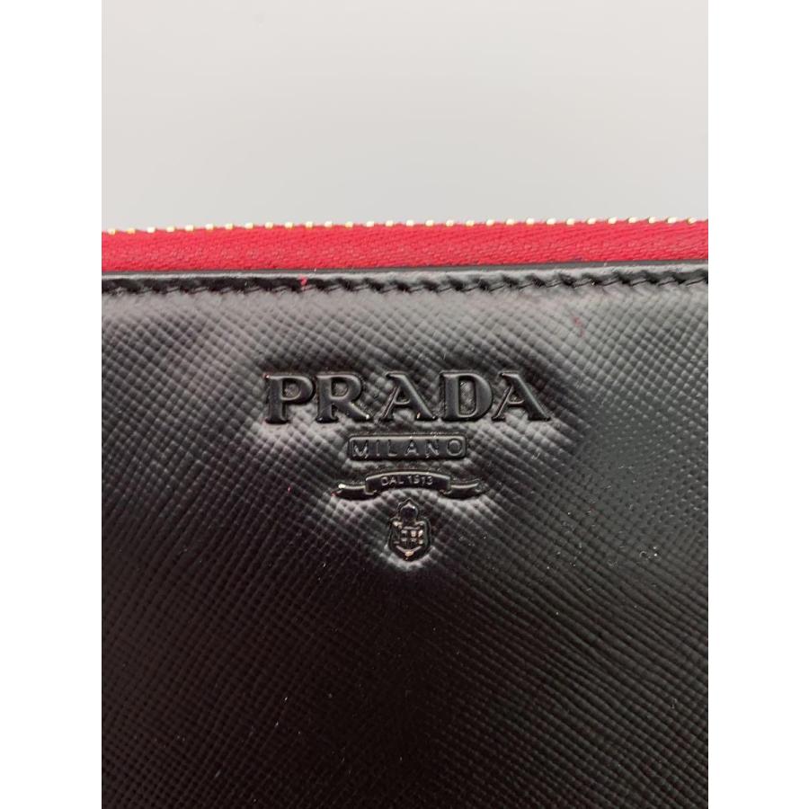 PRADA◆長財布/レザー/BLK/レディース｜ssol-shopping｜03