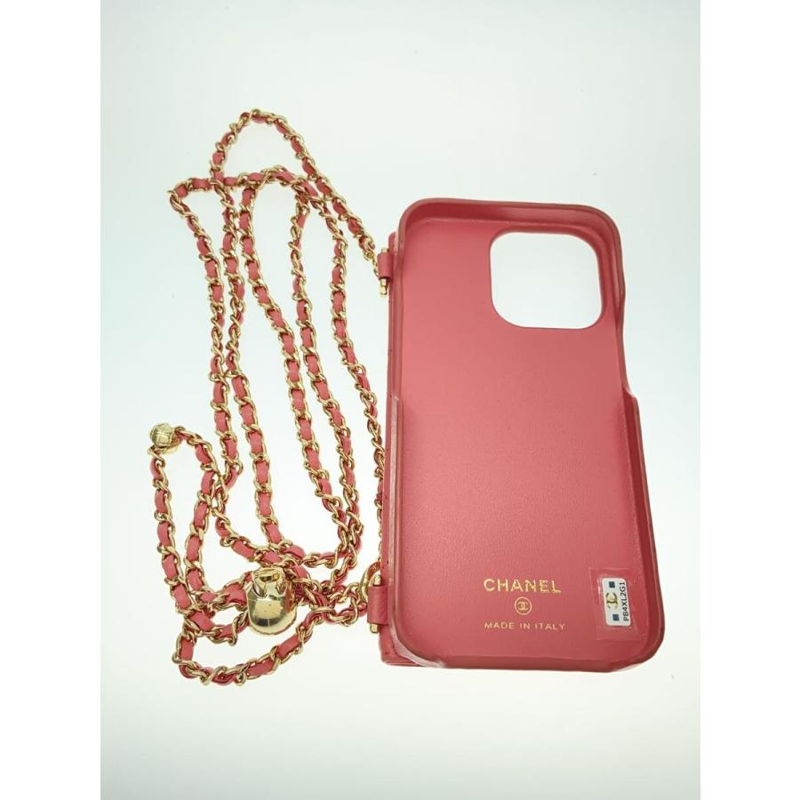 【専用】CHANEL iphoneケース キャビアスキン 13pro CHANEL◇IPhone 13 Proケース/マトラッセ/キャビアスキン/レザー