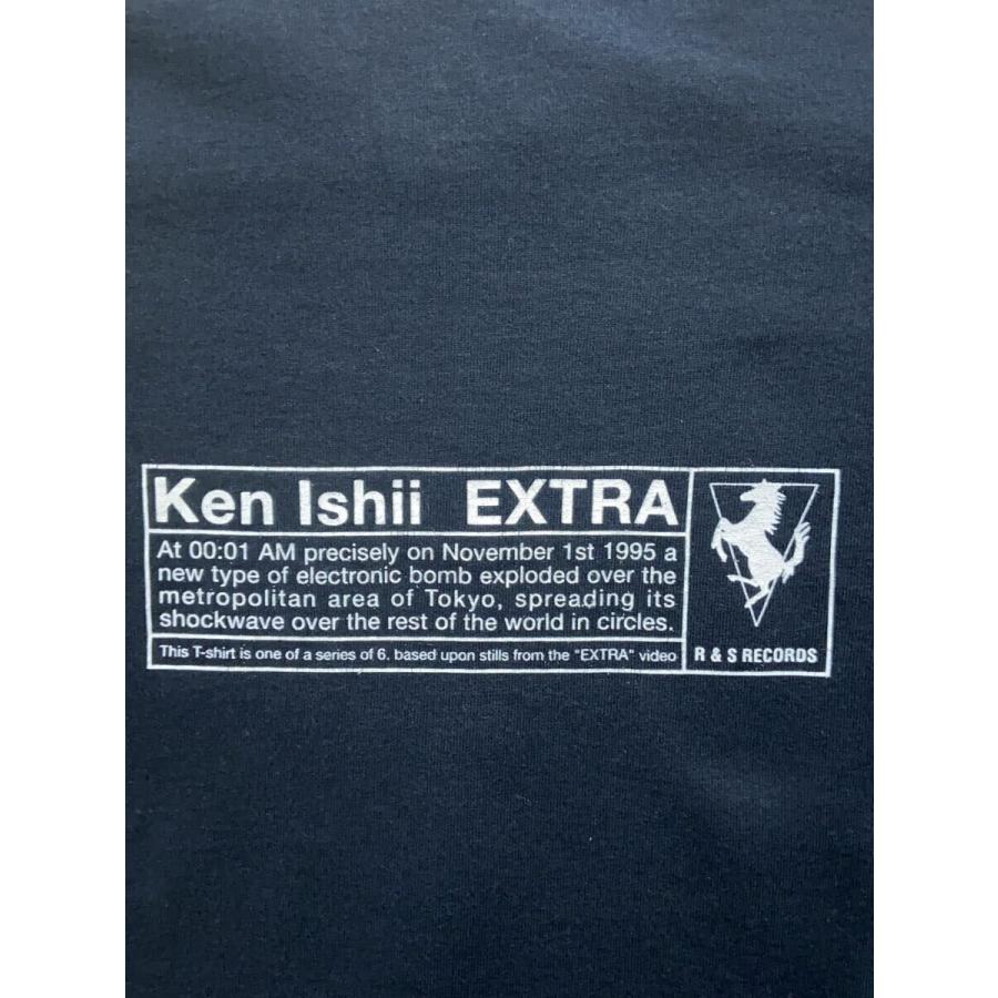 SCREEN STARS◇KEN ISHII/90s/長袖Tシャツ/XL/コットン/BLK