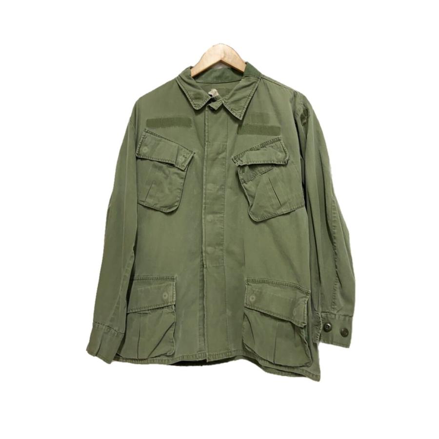 US　ARMY　ジャングルファティーグ　ジャケット　M-R 67's U.S.ARMY ファティーグJKT 3rd ノンリップ 表記(MEDIUM