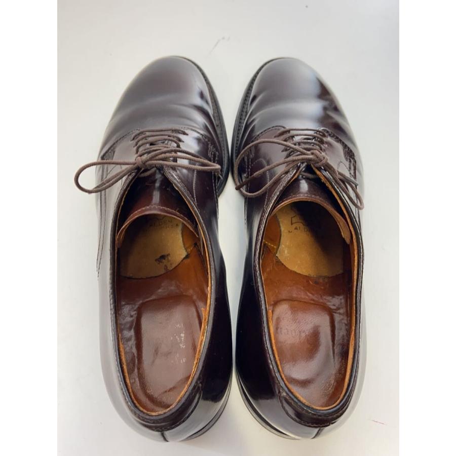 Alden◇Plain Toe Ox/モディファイドラスト/バーガンディ/コードバン