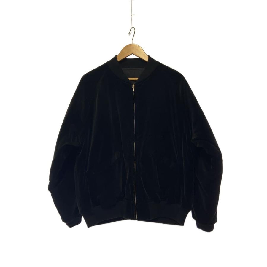 A.PRESSE◇Vintage US NAVY Souvenir Velour Jacket/2/ブラック/25SAP