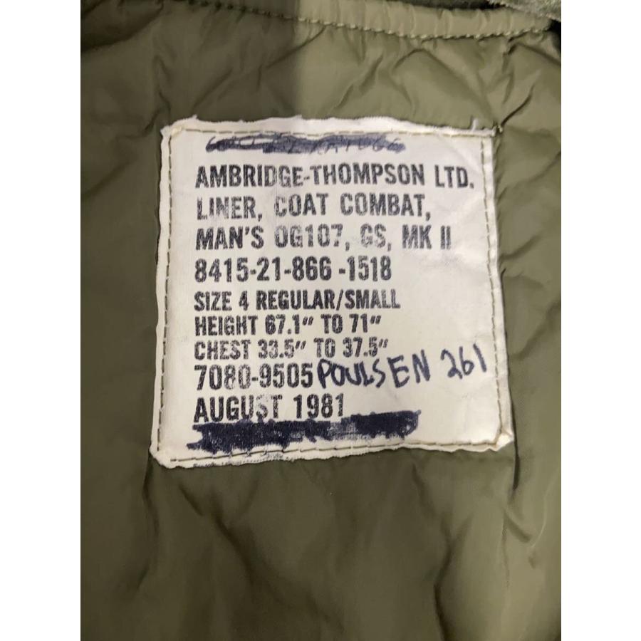 CANADIAN MILITARY / 80s/MK2/ミリタリージャケット/4/--/KHK// CANADIAN MILITARY◇80s/MK2/ミリタリージャケット/4/--/KHK//