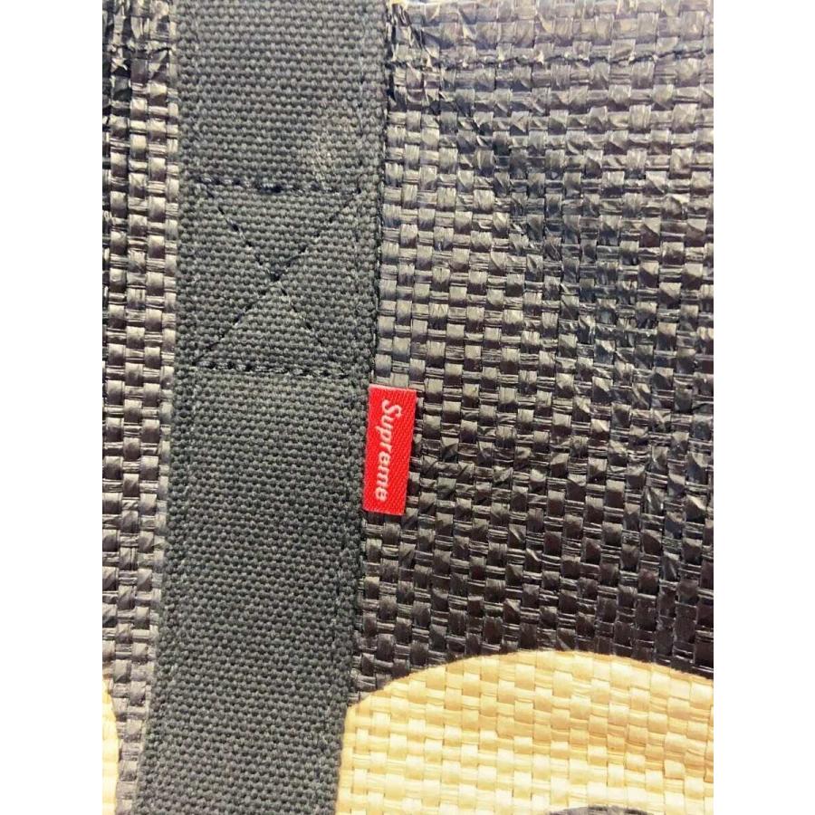 Supreme◇20SS RAFFIA TOTE/トートバッグ/--/BLK// : セカンド