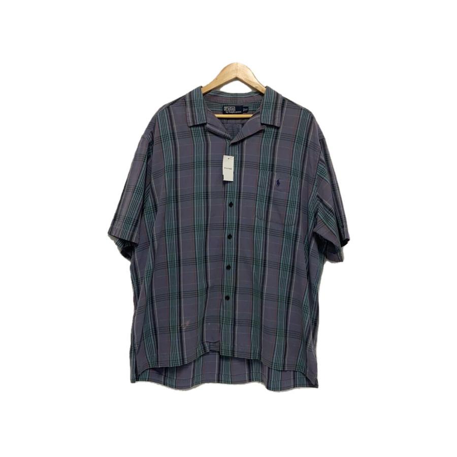 POLO RALPH LAUREN◇90s/CALDWELL/半袖シャツ/XXL/コットン/PUP