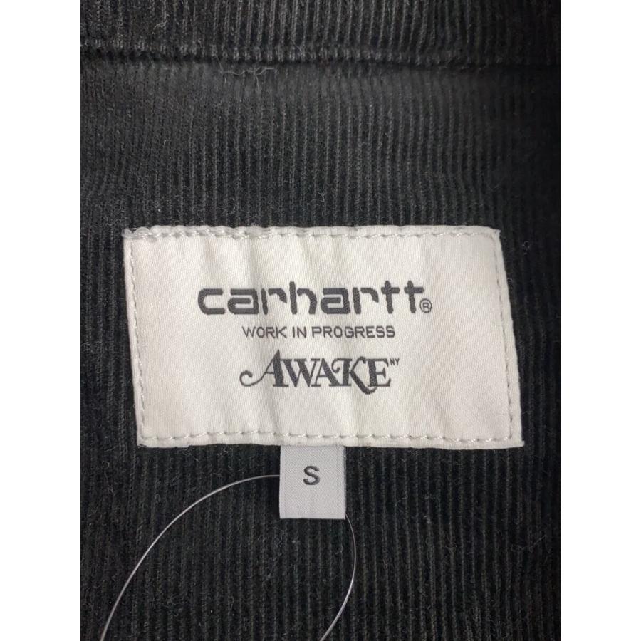Carhartt◇×Awake NY/Michigan Chore Coat/ジャケット/S/コットン/BLK