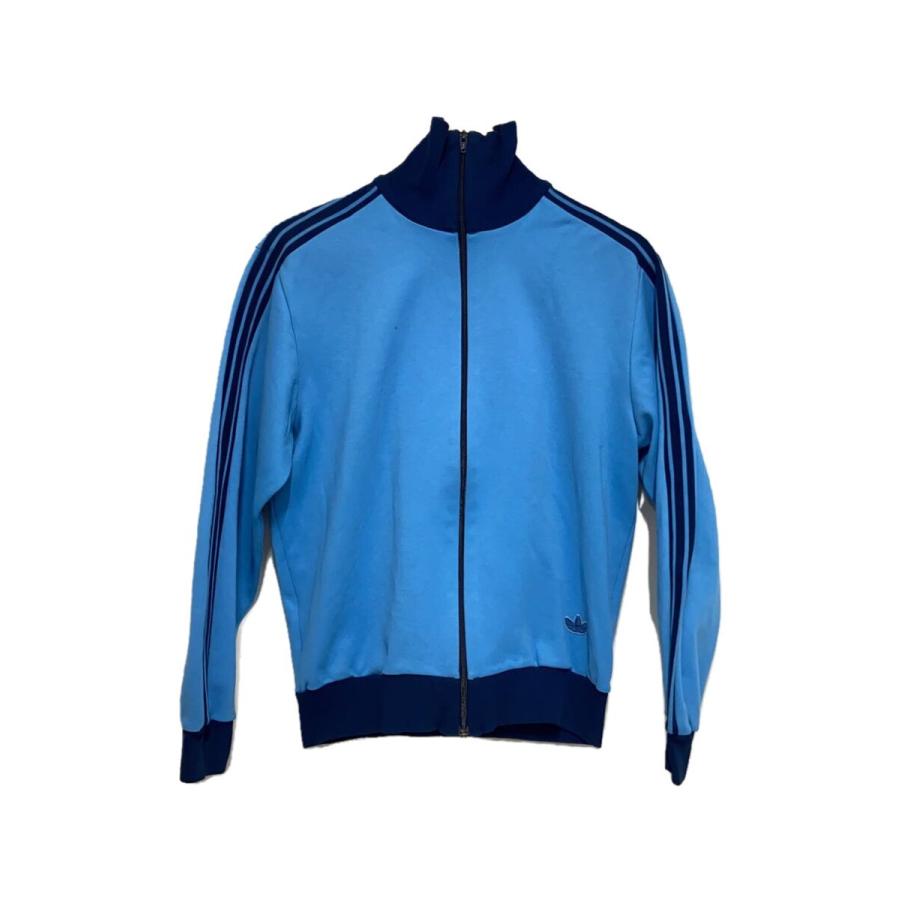 adidas◇70s/デサント製/西ドイツタグ/トラックジャケット/3/BLU/無地