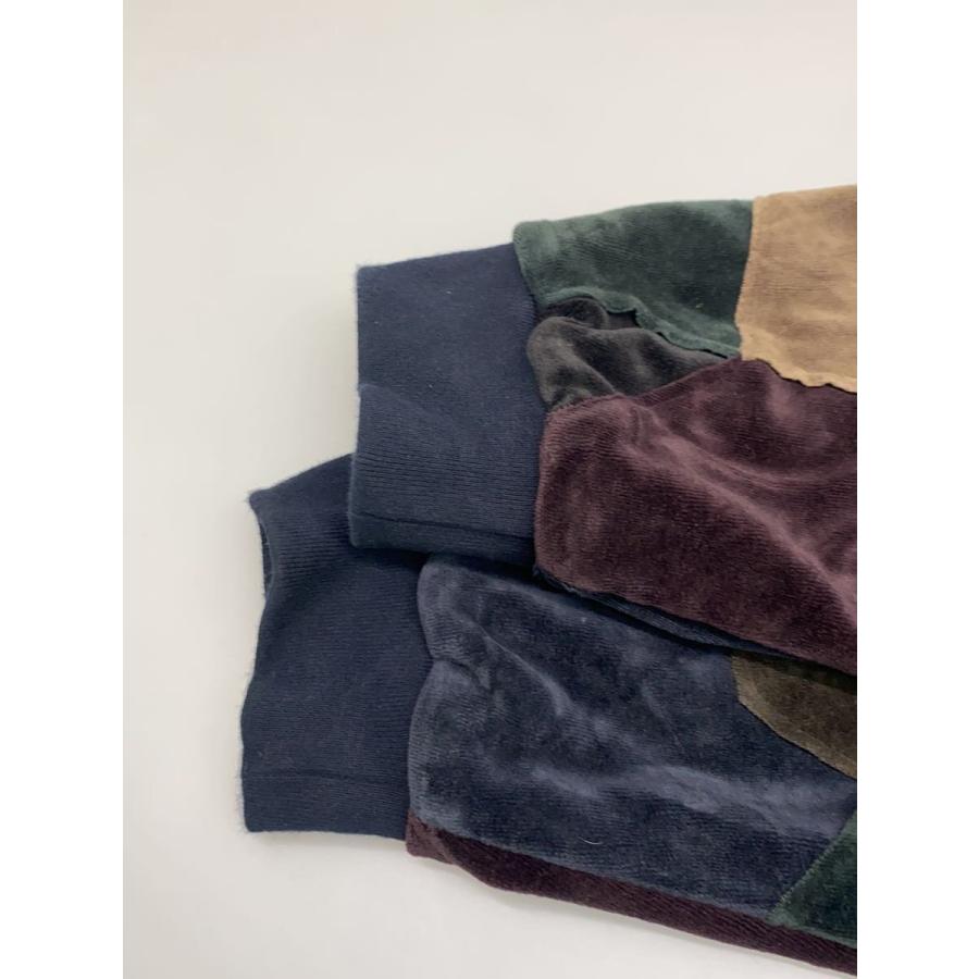 Supreme◇25SS/Patchwork Velour Track Jacket/ジャケット/L/ベロア