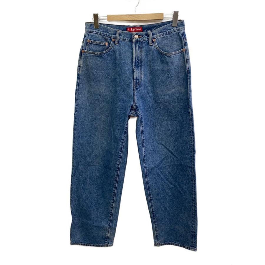 パンツ Supreme Baggy Jean Washed Indigo 23FW Supreme◇23FW/Baggy Jean Washed Indigoボトム/30/デニム/IDG/無地裾