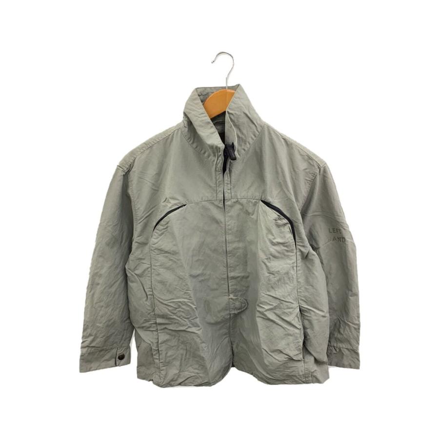 LEFT HAND by Massimo Osti/ジャケット/--/ナイロン/GRY/無地