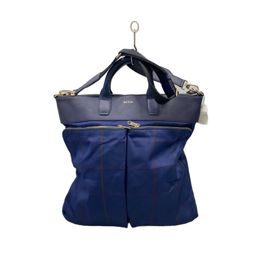 Paul Smith◇ヘルメットバッグ/ショルダーバッグ/ナイロン/NVY