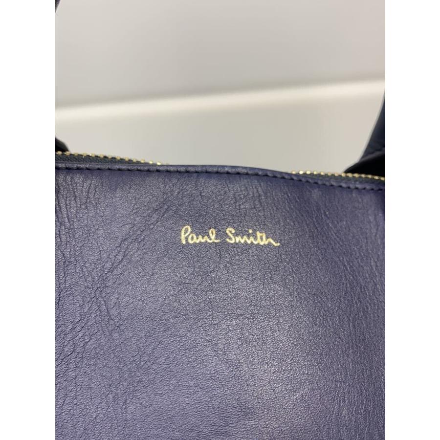 Paul Smith / ヘルメットバッグ/ショルダーバッグ/ナイロン/NVY/チェック Paul Smith◇ヘルメットバッグ/ショルダーバッグ/ナイロン/NVY