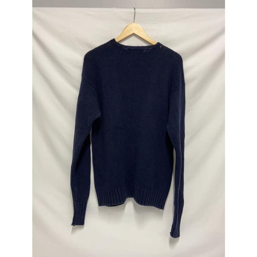 POLO RALPH LAUREN◇90s/ポロベア/hand knit/ニット・セーター(厚手)/L