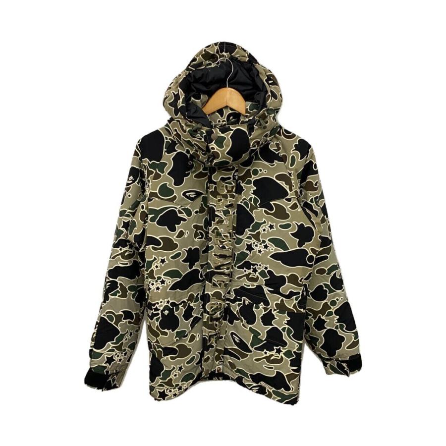 A BATHING APE◇90s〜00s/初期/スターカモ/スノボダウンジャケット