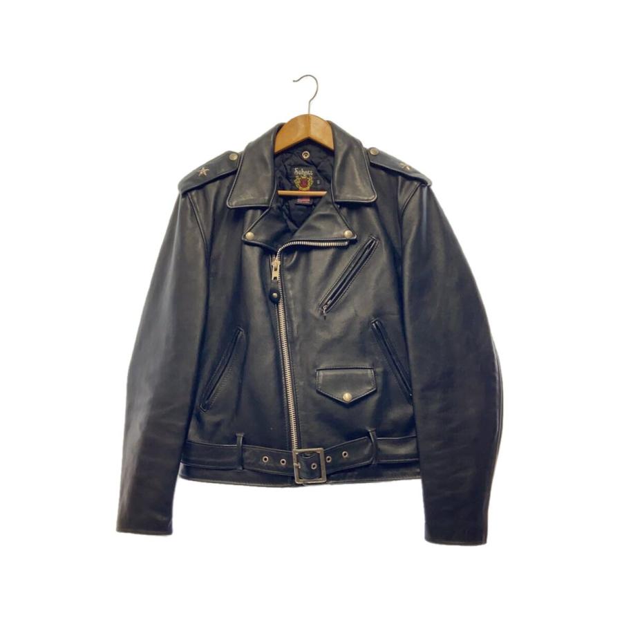 Schott◇×Von Franco/613US VINTAGE ONESTAR/ハンドペイント/40/BLK