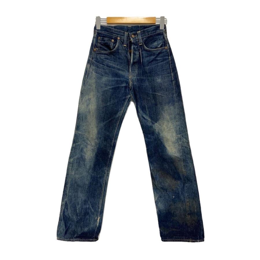 Levi's◇40s〜/47モデル/革パッチ有/実寸W27/デニム/IDG/無地/503BXX