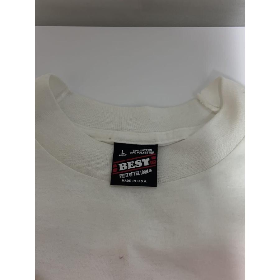 FRUIT OF THE LOOM◇90s/Newport pleasure/USA製/汚れ有/Tシャツ/L 