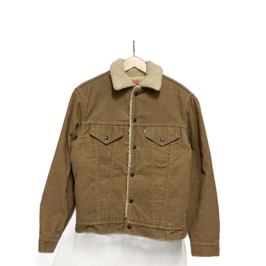 Levi's◇70s/USA製/ボアジャケット/ジャケット/38/コーデュロイ/CRM