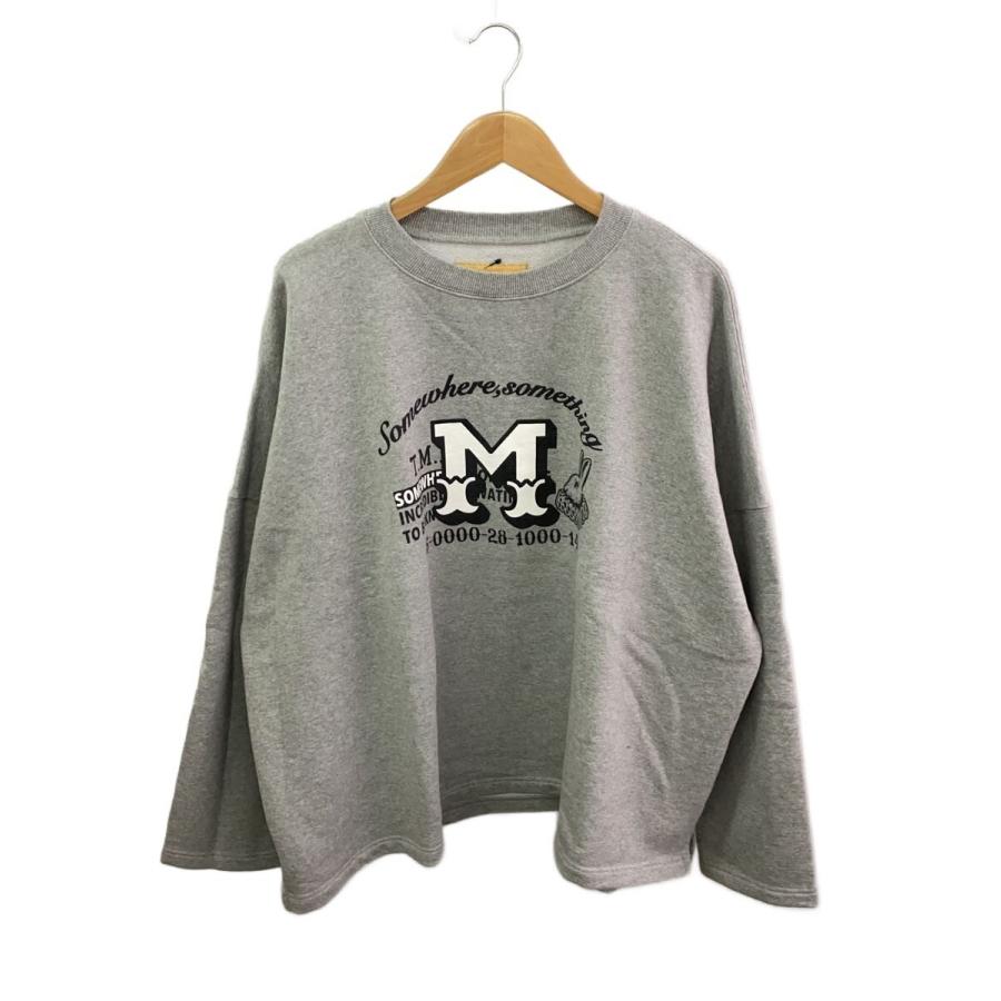 THOMAS MAGPIE◇スウェット/--/コットン/GRY/無地/2243879