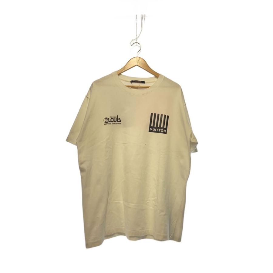 LOUIS VUITTON / Tシャツ/S/コットン/WHT/VCCM09 LOUIS VUITTON◇VCCM09/Tシャツ/--/コットン/WHT/無地 : セカンド