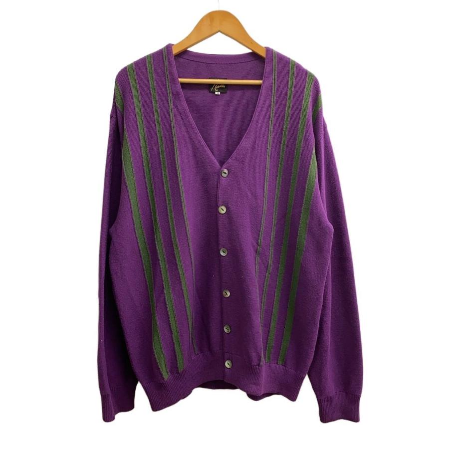Needles◇NECK CARDIGAN/カーディガン(薄手)/M/コットン/PUP/GL262