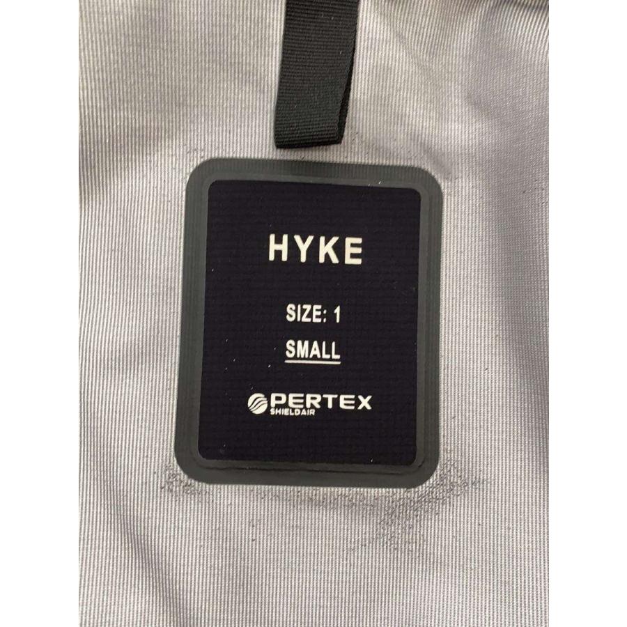 HYKE◇24AW/PERTEX SHELL JACKET ECWCS/ジャケット/1/ナイロン/BLK