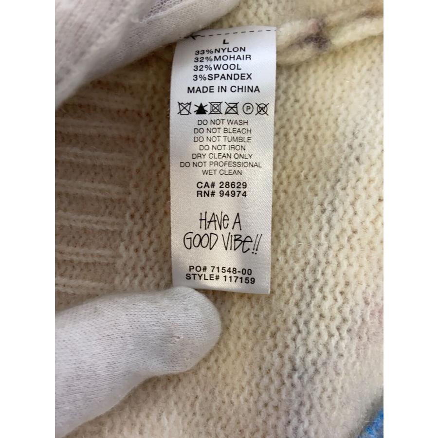 STUSSY◇22AW/Goldie Sweater Multi/ニット・セーター(厚手)/L