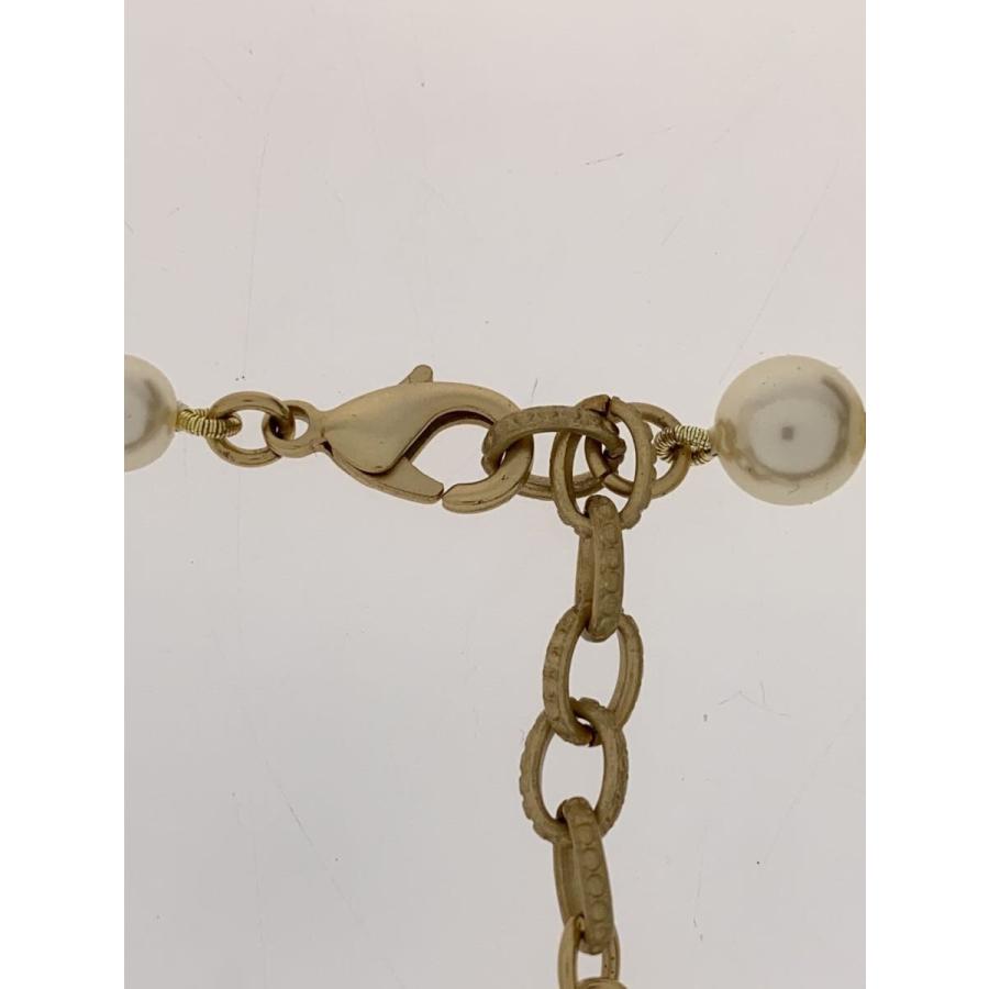 CHANEL◆100th/パール/ココネックレス/--/WHT/トップ有/レディース/A21の画像