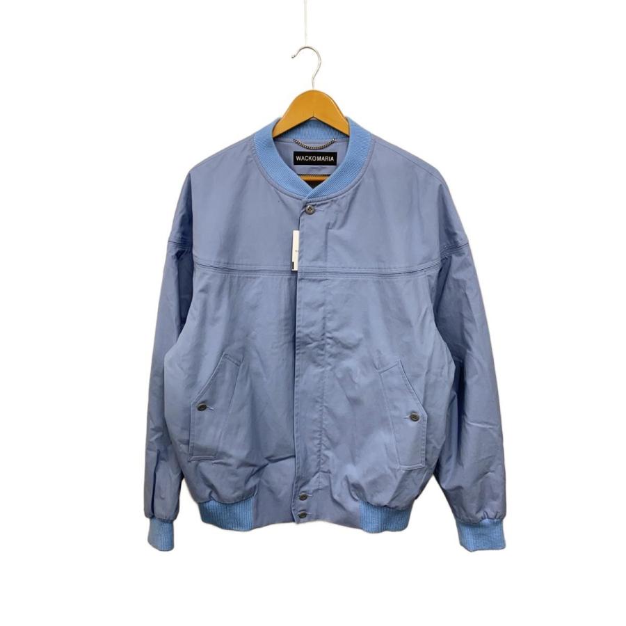 WACKO MARIA◇DERBY JACKET/ジャケット/L/コットン/BLU : セカンド