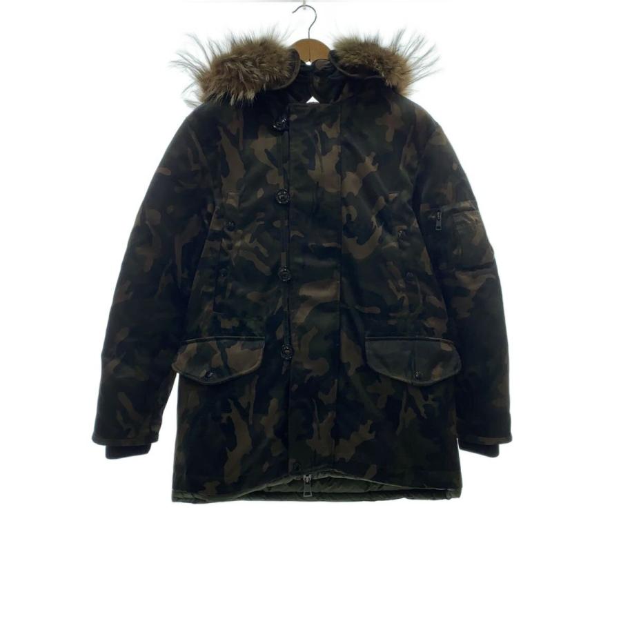 MONCLER◇16年/RONIER/迷彩/ダウンジャケット/1/ナイロン/GRN/カモフラ 
