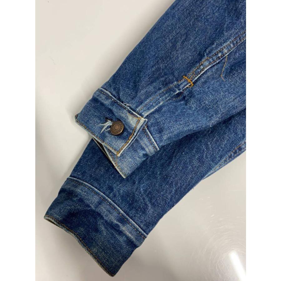Levi's◇70s/濃紺/ブランケット付き/USA製/ボタン裏52/44/デニム/IDG