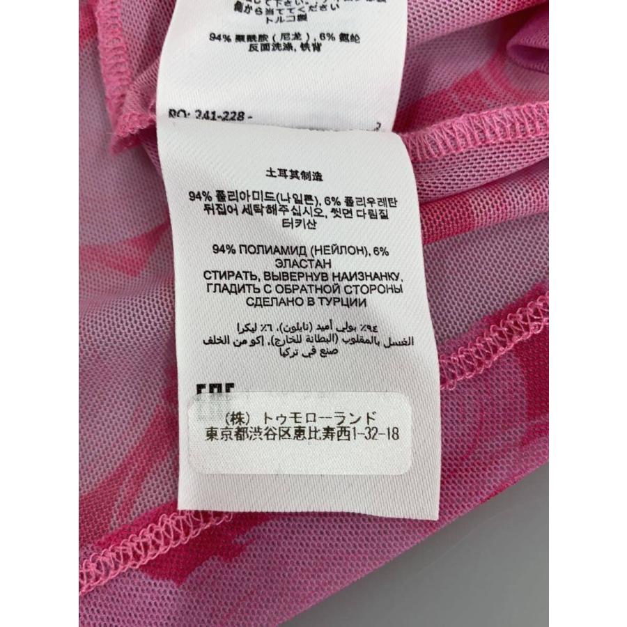 DRIES VAN NOTEN◆長袖カットソー/S/ナイロン/PNK/総柄/バラ/ピンク_2
