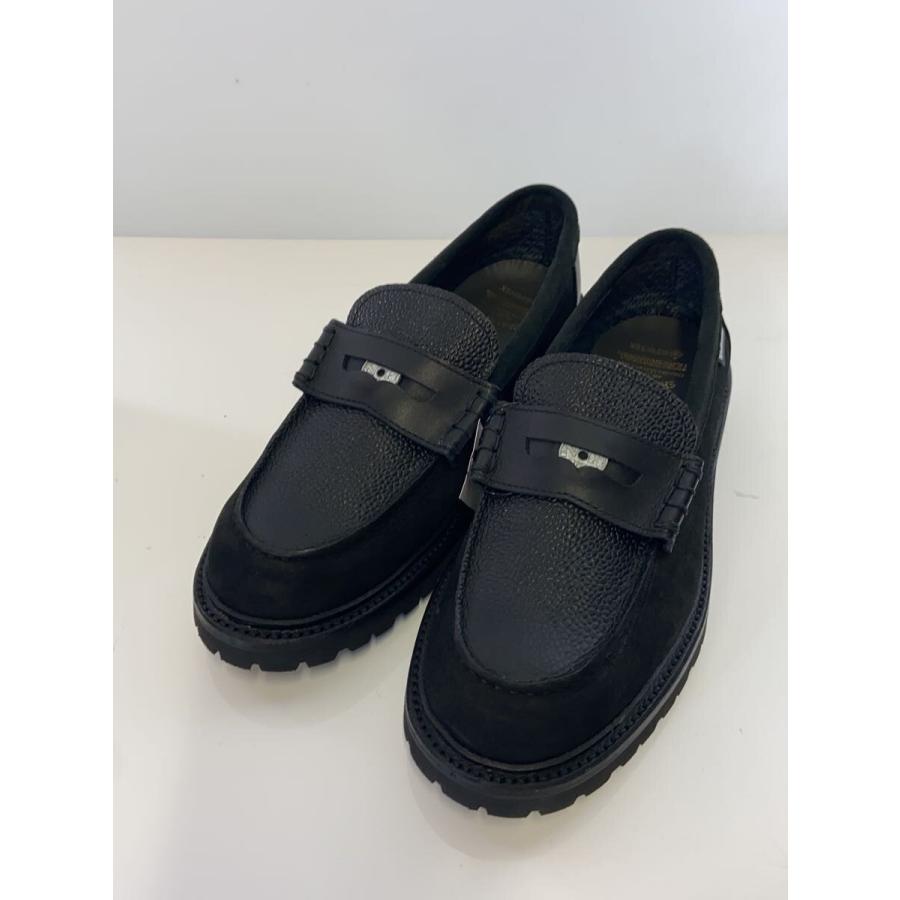 NEIGHBORHOOD◆×REGAL Shoe & Co./コインローファー/25cm/BLK/ゴアテックス/730S NBHD//_1