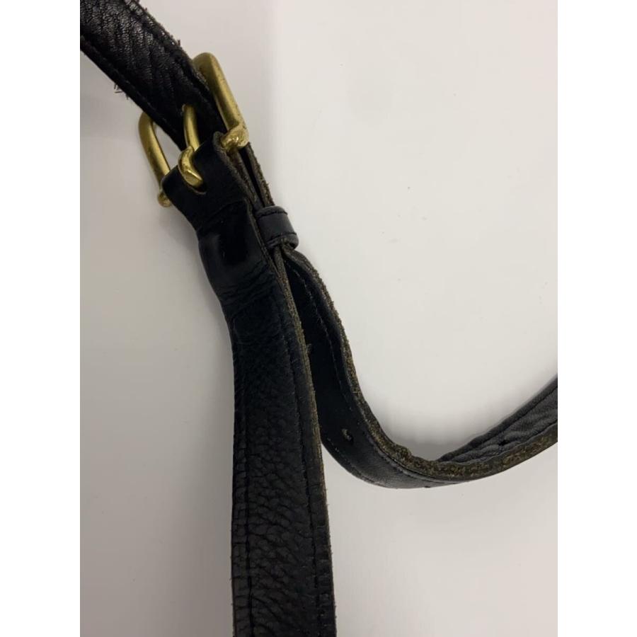ペ*ン様 COACH/オールドコーチ 9954 レザー ショルダーバッグ ターン COACH◇オールド/ターンロックショルダーバッグ/レザー/BLK/9954