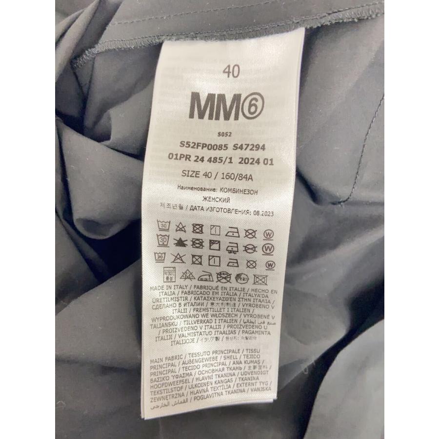 MM6◆オーバーオール/40/コットン/BLK/S52FP0085_3