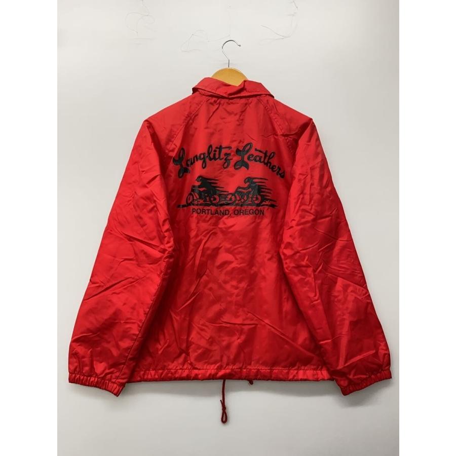 Langlitz Leathers ナイロンジャケット コーチジャケット LANGLITZ LEATHERS◇コーチジャケット/S/ナイロン/RED// : セカンド